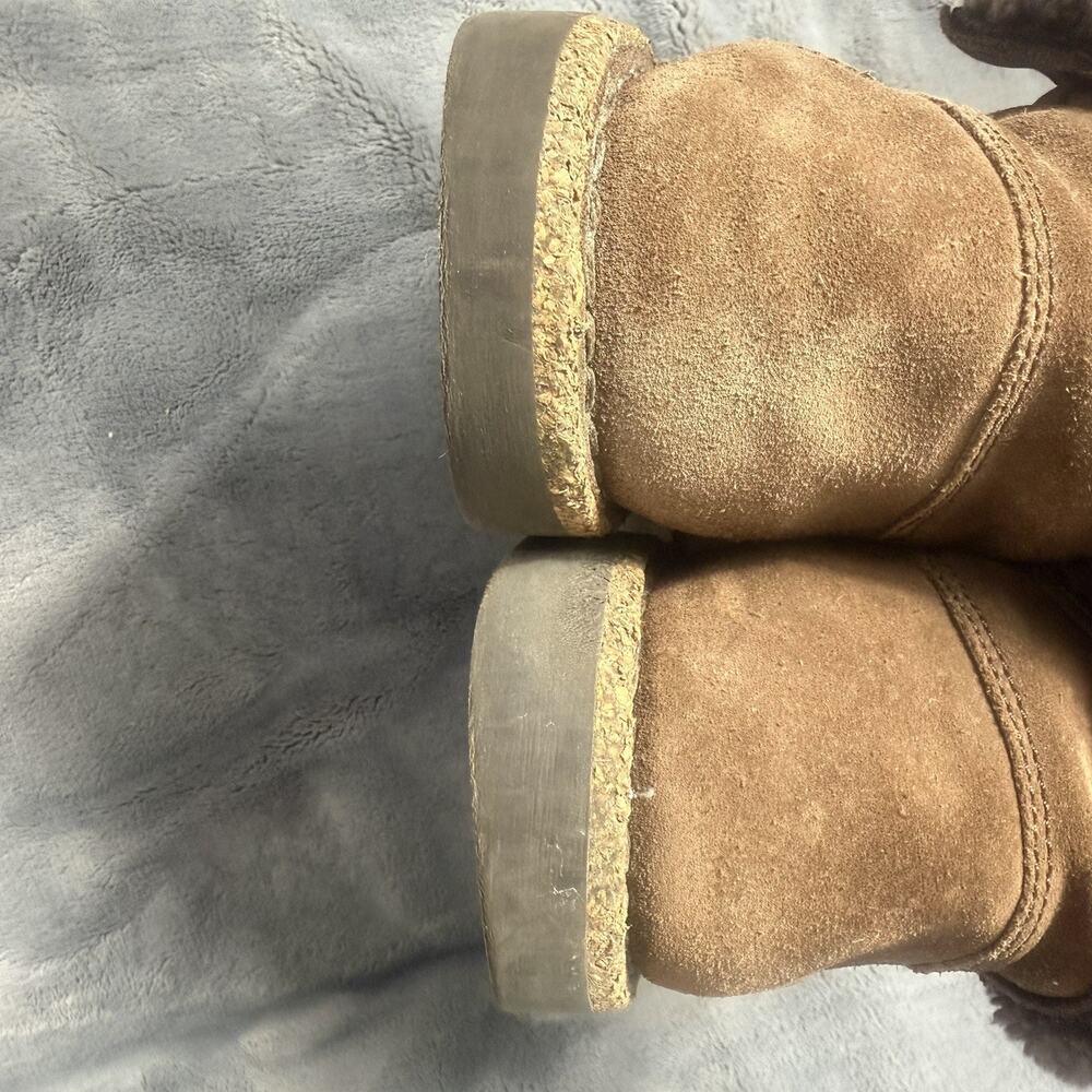 Birkenstock Shearling Suede Ankle Boots EU 37 Women's 6/6.5 Cozy Casual Comfort - Picture 9 of 11